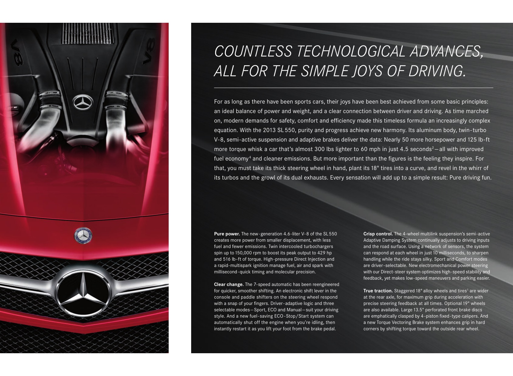 2013 Mercedes-Benz SL Brochure Page 8